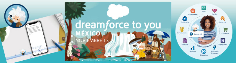 Dreamforce to You México 2018 con Freeway Salesforce Gold Partner